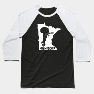 Minnesota Outboard Motor Souvenir Baseball T-Shirt